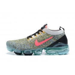 Cheap Nike Air VaporMax Flyknit 3 (W/M) Black Green Sneakers AJ6910-104