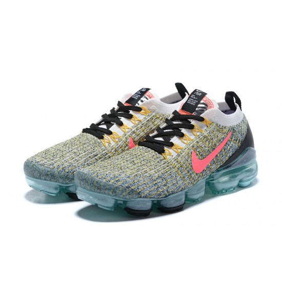 Cheap Nike Air VaporMax Flyknit 3 (W/M) Black Green Sneakers AJ6910-104