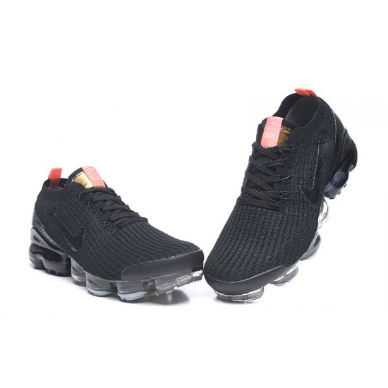 Cheap Nike Air VaporMax Flyknit 3 (W/M) Black Orange Sneakers