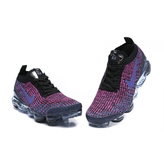 Cheap Nike Air VaporMax Flyknit 3 (W/M) Black Purple Sneakers AJ6900-009