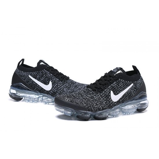 Cheap Nike Air VaporMax Flyknit 3 (W/M) Black White Sneakers AJ6900-212