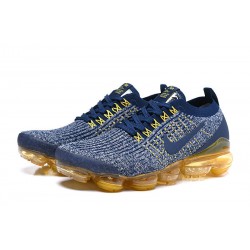 Cheap Nike Air VaporMax Flyknit 3 (W/M) Blue Yellow  Sneakers AJ6900-444