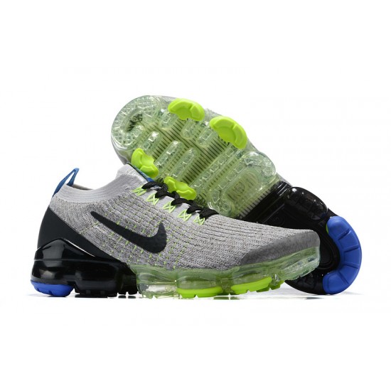 Cheap Nike Air VaporMax Flyknit 3 (W/M) Grey Blue Sneakers AJ6900-112