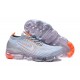 Cheap Nike Air VaporMax Flyknit 3 (W/M) Grey Orange Sneakers AJ6900-003