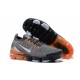 Cheap Nike Air VaporMax Flyknit 3 (W/M) Grey Orange Sneakers AJ6900-024