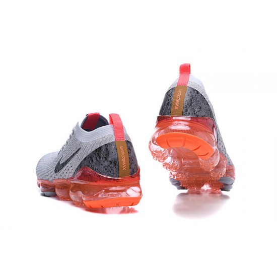 Cheap Nike Air VaporMax Flyknit 3 (W/M) Grey Red Sneakers AJ6900-600