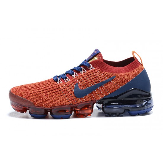 Cheap Nike Air VaporMax Flyknit 3 (W/M) Red Blue Sneakers AJ6900-600