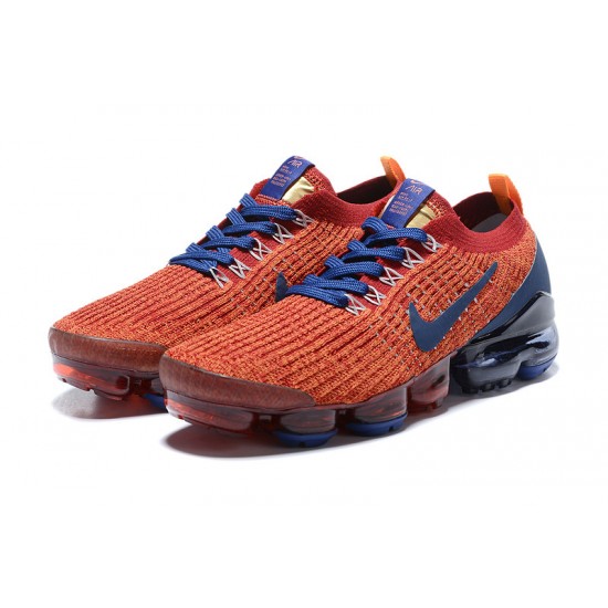 Cheap Nike Air VaporMax Flyknit 3 (W/M) Red Blue Sneakers AJ6900-600