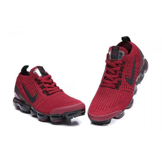 Cheap Nike Air VaporMax Flyknit 3 (W/M) Red Sneakers AJ6900-602