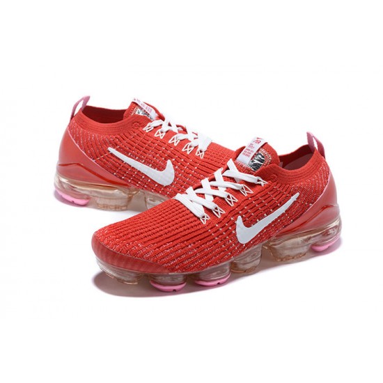 Cheap Nike Air VaporMax Flyknit 3 (W/M) Red White Sneakers CU4756-600