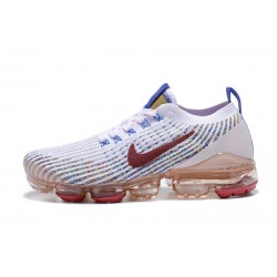 Cheap Nike Air VaporMax Flyknit 3 (W/M) White Red Sneakers AJ6910-501