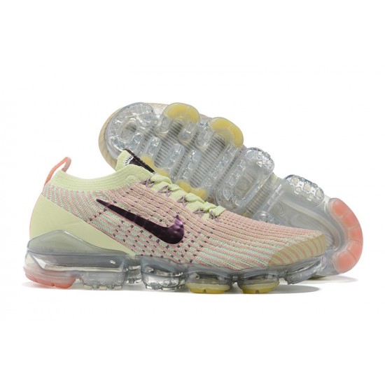 Cheap Nike Air VaporMax Flyknit 3 (W/M) Yellow Black Sneakers AJ6910-700