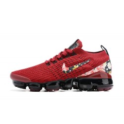 Cheap Nike Air VaporMax Flyknit 3 (W) Red Black Sneakers CT1274 -600