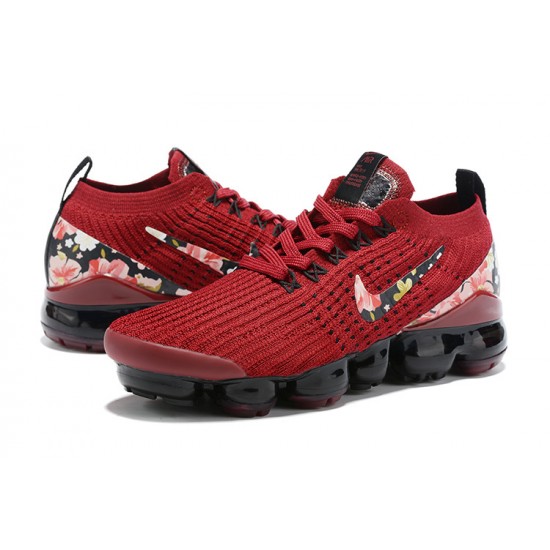 Cheap Nike Air VaporMax Flyknit 3 (W) Red Black Sneakers CT1274 -600