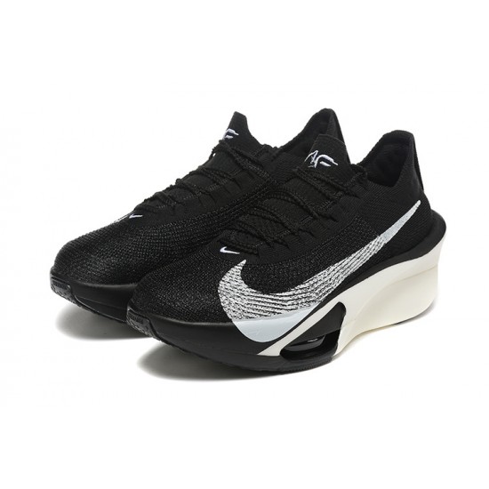 Cheap Nike Air Zoom Alphafly Next 3 (W/M) Black White Sneakers 