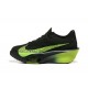 Cheap Nike Air Zoom Alphafly Next 3 (W/M) Black and Green Sneakers 