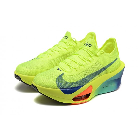 Cheap Nike Air Zoom Alphafly Next 3 (W/M) Neongreen Sneakers 