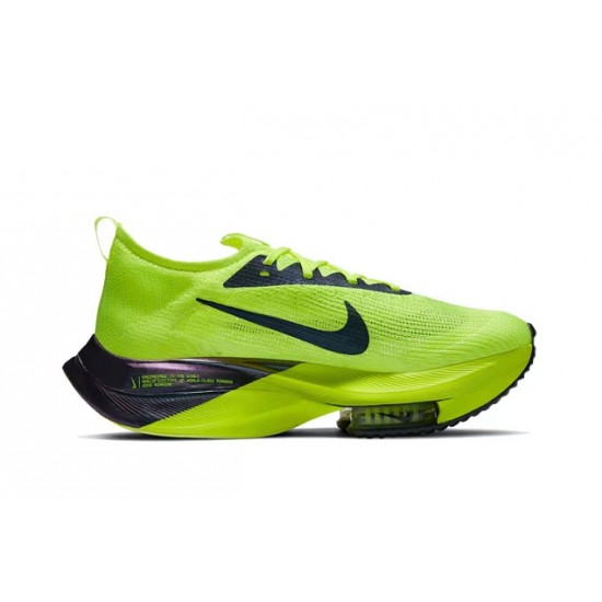 Cheap Nike Air Zoom Alphafly Next 2 (M) Neongree Black Sneakers 