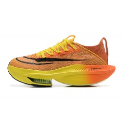 Cheap Nike Air Zoom Alphafly Next 2 (M) Orange and Yellow Sneakers 