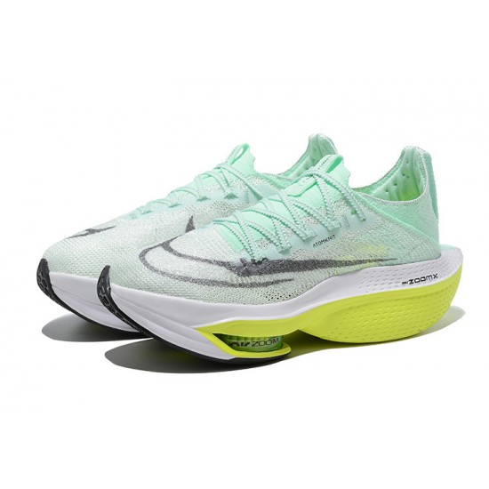 Cheap Nike Air Zoom Alphafly Next 2 (W/M) Green Sneakers 