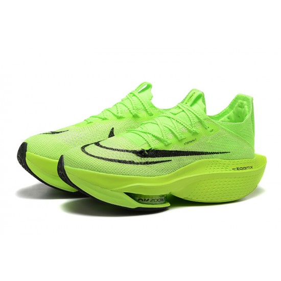 Cheap Nike Air Zoom Alphafly Next 2 (W/M) Neongreen Sneakers 