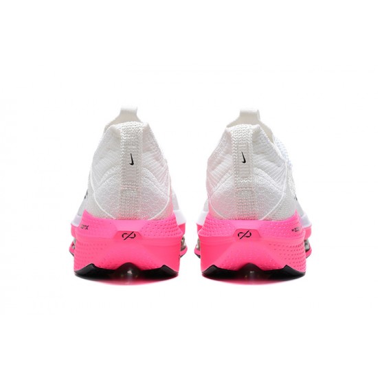 Cheap Nike Air Zoom Alphafly Next 2 (W/M) White Pink Sneakers 