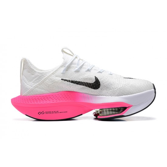 Cheap Nike Air Zoom Alphafly Next 2 (W/M) White Pink Sneakers 