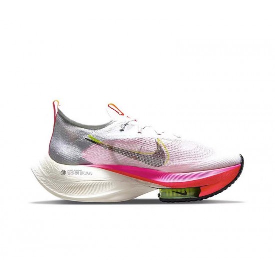 Cheap Nike Air Zoom Alphafly Next 2 (W/M) White and Pink Sneakers 