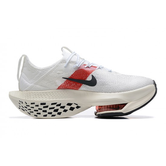 Cheap Nike Air Zoom Alphafly Next 2 (W/M) White and Red Sneakers 