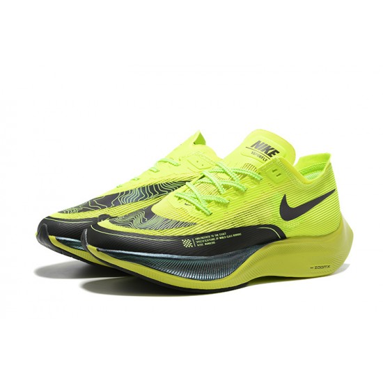 Cheap Nike ZoomX VaporFly NEXT (M) Chartreuse Black Sneakers 