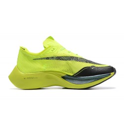 Cheap Nike ZoomX VaporFly NEXT (M) Chartreuse Black Sneakers 