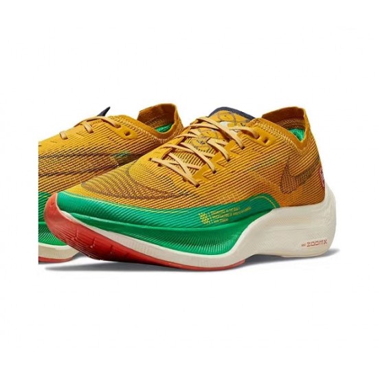 Cheap Nike ZoomX VaporFly NEXT (M) Yellow Green Sneakers 