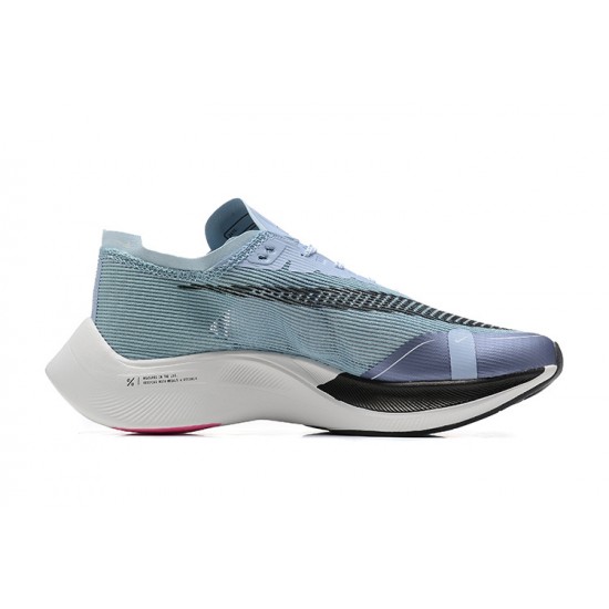 Cheap Nike ZoomX VaporFly NEXT (W/M) Black Blue Sneakers 