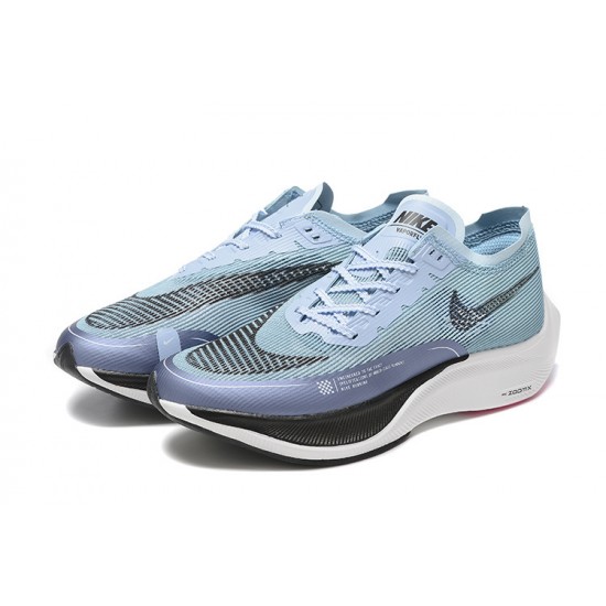 Cheap Nike ZoomX VaporFly NEXT (W/M) Black Blue Sneakers 