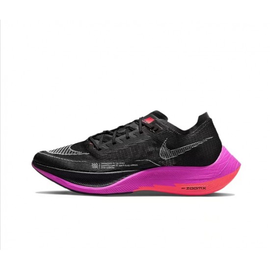 Cheap Nike ZoomX VaporFly NEXT (W/M) Black Purple Sneakers 