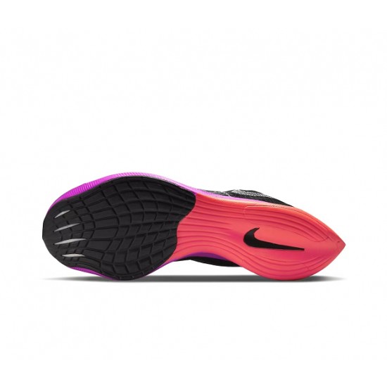 Cheap Nike ZoomX VaporFly NEXT (W/M) Black Purple Sneakers 