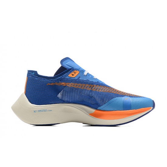 Cheap Nike ZoomX VaporFly NEXT (W/M) Blue Orange Sneakers 