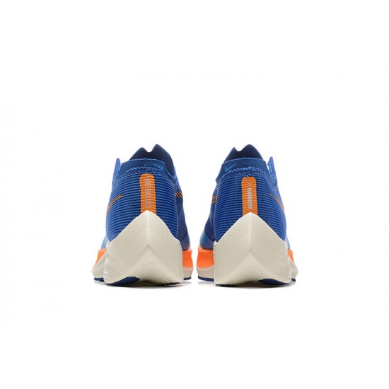 Cheap Nike ZoomX VaporFly NEXT (W/M) Blue Orange Sneakers 