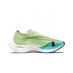 Cheap Nike ZoomX VaporFly NEXT (W/M) Green and Blue Sneakers 