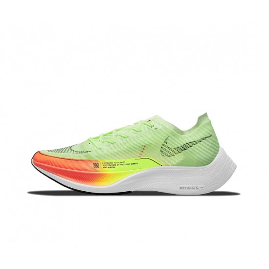 Cheap Nike ZoomX VaporFly NEXT (W/M) Red Yellow Sneakers 