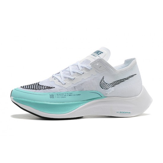 Cheap Nike ZoomX VaporFly NEXT (W/M) White Blue Sneakers 