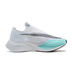 Cheap Nike ZoomX VaporFly NEXT (W/M) White Blue Sneakers 