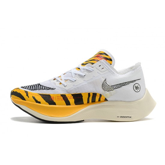 Cheap Nike ZoomX VaporFly NEXT (W/M) White Orange Sneakers 