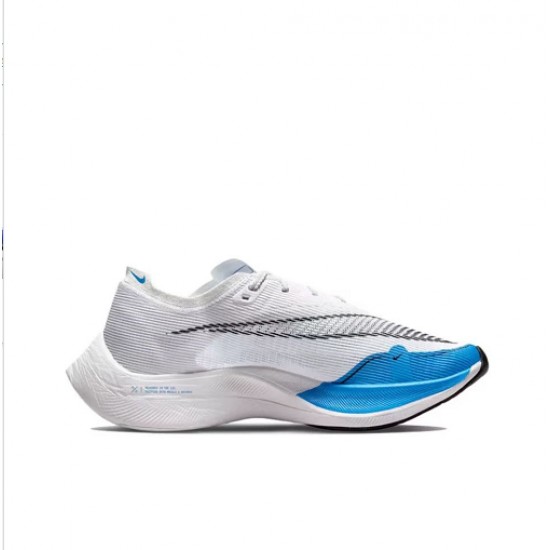 Cheap Nike ZoomX VaporFly NEXT (W/M) White and Blue Sneakers 