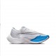 Cheap Nike ZoomX VaporFly NEXT (W/M) White and Blue Sneakers 