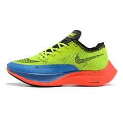 Cheap Nike ZoomX VaporFly NEXT (W/M) Yellow Blue Sneakers 